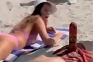 funny video glittered on the beach. 2 min poster