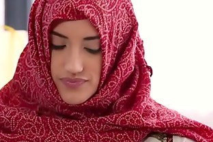Arab beauty fucked on the massage table poster