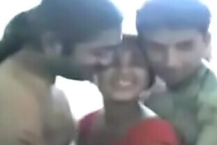 Indian Desi Girl Sandhya Sex Masti With Brother & Boyfriend Scandal in Hindi Language