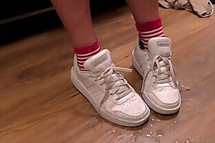 cum on feet and shoes cumpilation cumshot compilation yummycouple poster