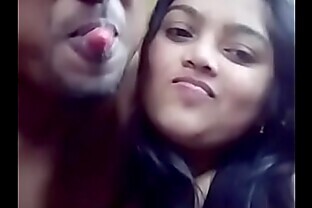 Indian lover Kissing and Boob sucking and Gf Give Nyc Blowjob poster