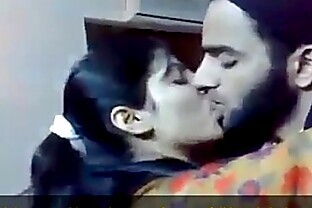 cute-desi-girl-kissing-with-bf poster