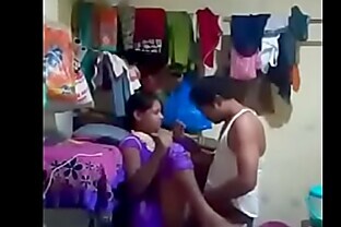 Indian House maid fucking at shop