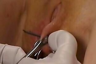 Slave Getting Tits and Pussy PiercingsPierced Slut hardcore - poster