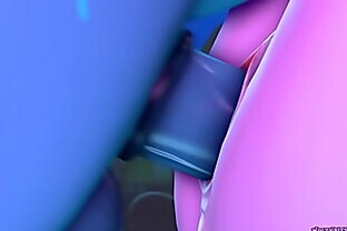 3D Futa Ponies Starlight Glimmer x Trixie -  14 sec