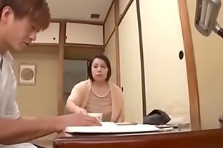 Japanese mom has her huge tits groped before fucking Watch the full video from here  http://cuon.io/URyqU poster