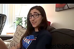 Nerdy Little Step Sister Blackmailed Into Sex For Trip To Spacecamp Preview - Addy Shepherd 9 min poster