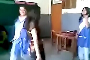 Pakistani Girl Dance in front of Boys In Classroom 92 sec poster