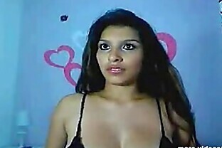 Indian Desi Aishi Private expose her boobs and pussy on live webcam poster
