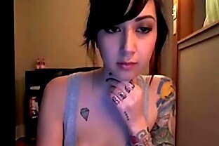 Lovely And Young Emo On Webcam 7 min