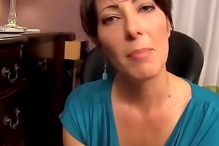 Step son spying on mom gets a sloppy blowjob poster