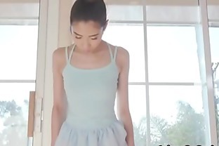Fucking Asian teen during ballet training poster