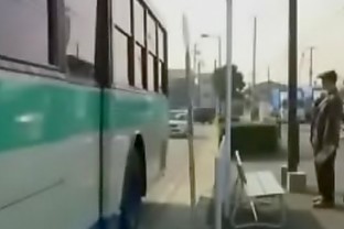asian bus groped stranger