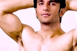 Bollywood actor Ranveer Singh Caught without underwear poster